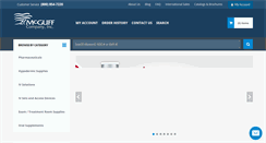 Desktop Screenshot of mcguffmedical.com