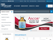 Tablet Screenshot of mcguffmedical.com